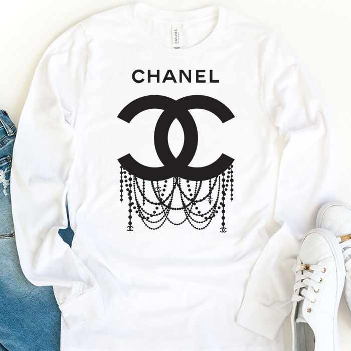 Chanel-Original-Logo-Unisex-Kid-Long-Sleeve-Tee-LTB2611-1