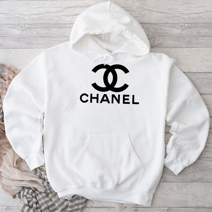Chanel-Original-Logo-Unisex-Pullover-Hoodie-HTB2608 Chanel Original Logo Unisex Pullover Hoodie HTB2608