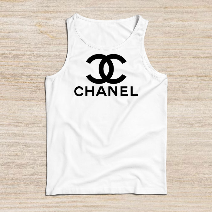 Chanel-Original-Logo-Unisex-Tank-Top-TTTB26008 Chanel Original Logo Unisex Tank Top TTTB26008