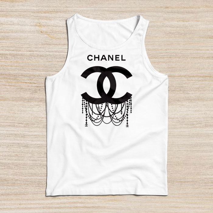 Chanel-Original-Logo-Unisex-Tank-Top-TTTB2611 Chanel Original Logo Unisex Tank Top TTTB2611