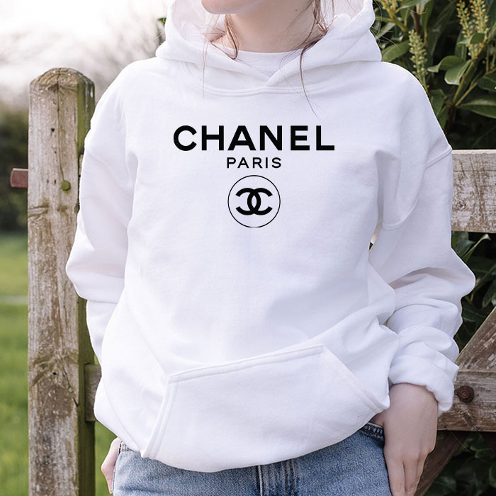 Chanel-Paris-Original-Logo-Unisex-Pullover-Hoodie-HTB2609-1
