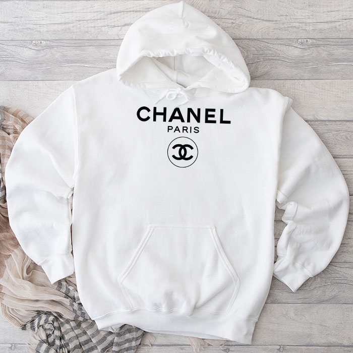 Chanel-Paris-Original-Logo-Unisex-Pullover-Hoodie-HTB2609 Chanel Paris Original Logo Unisex Pullover Hoodie HTB2609