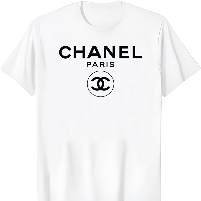 Chanel-Paris-Original-Logo-Unisex-T-Shirt-TTB2609 Chanel Paris Original Logo Unisex T-Shirt TTB2609