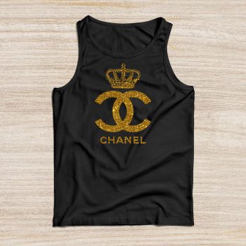 Chanel Queen Glitter Logo Unisex Tank Top TTTB2914
