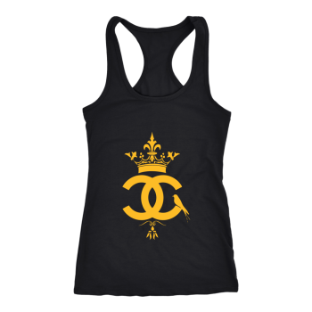 Coco Chanel Logo Premium Women Racerback Tank Top