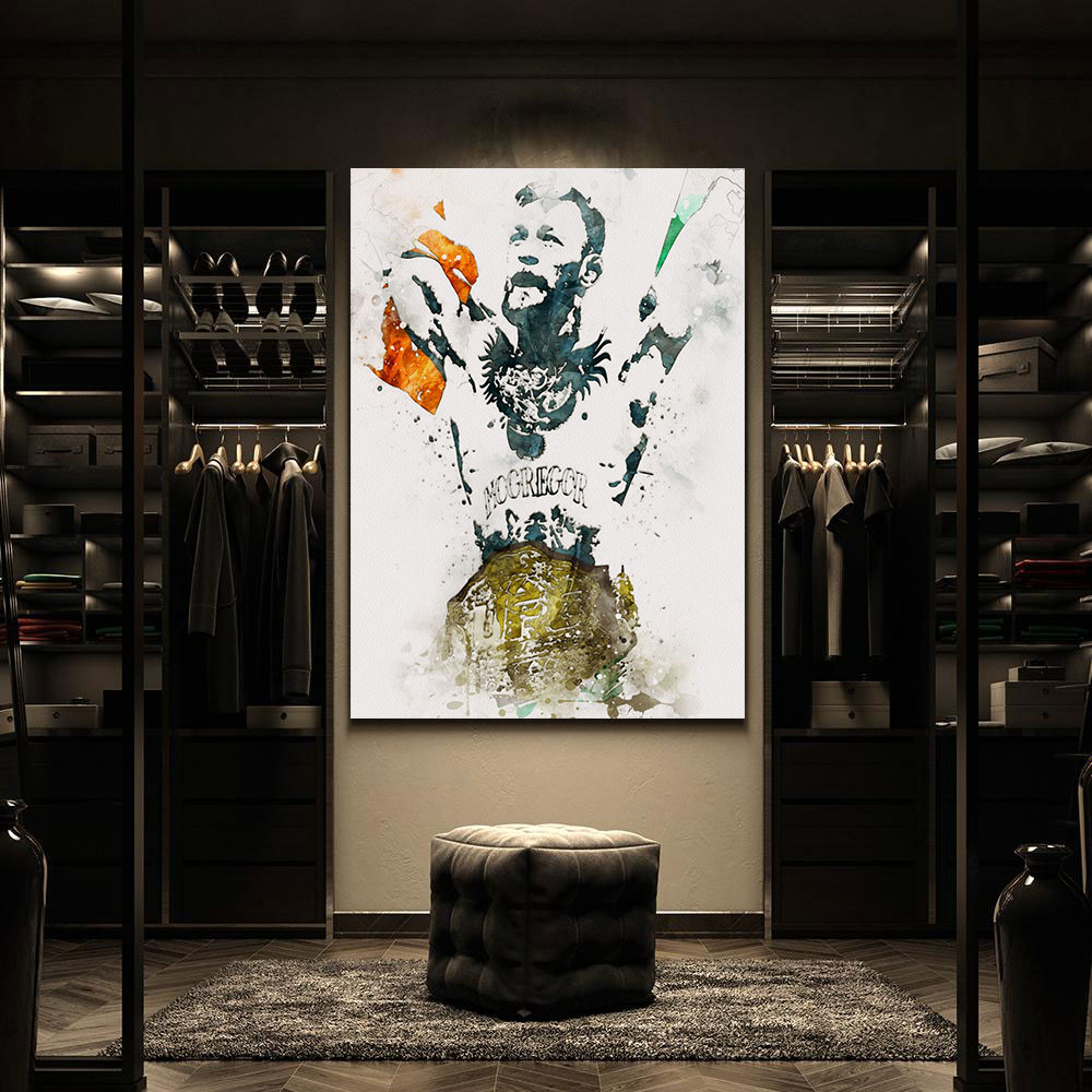 Conor-Mcgregor-Canvas-Poster-Prints-Wall-Art-Decor-For-Fan-M17 Conor Mcgregor Canvas Poster Prints - Wall Art Decor For Fan M17