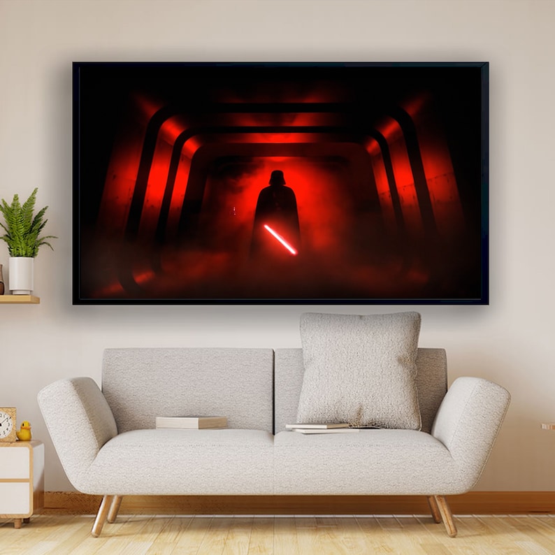Darth-Vader-Star-Wars-Black-and-Red-Art-Darth-Vader-Effect-Canvas-Print-Wall-Art-Star-Wars-Darth-Vader-Poster-Hand-Made-2