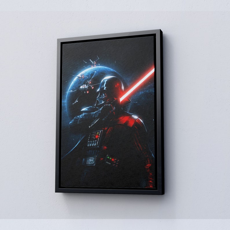Darth-Vader-Star-Wars-Wall-Art-Darth-Vader-Canvas-Art-Star-Wars-Darth-Vader-Poster-1