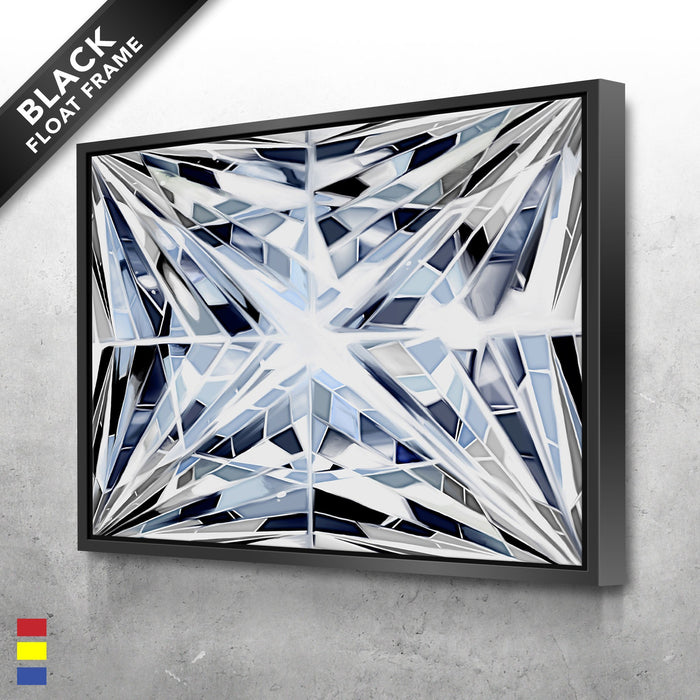 Diamond-Cut-Designs-Reflecting-the-Beauty-of-Pressure-and-Resilience-Canvas-Poster-Print-Wall-Art-Decor-1