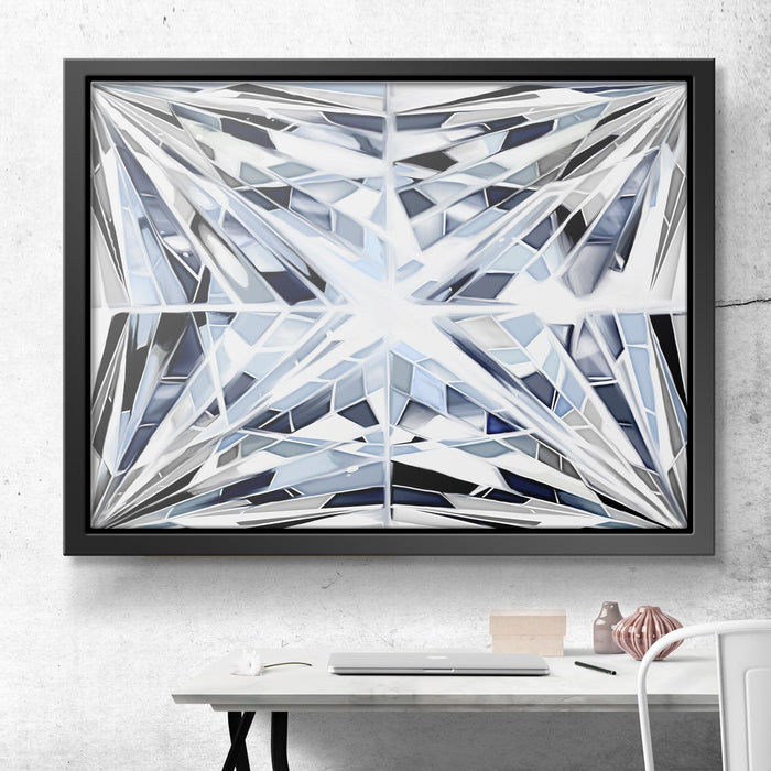 Diamond-Cut-Designs-Reflecting-the-Beauty-of-Pressure-and-Resilience-Canvas-Poster-Print-Wall-Art-Decor-2