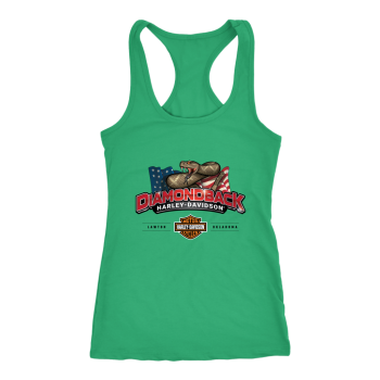 Diamondback Harley Davidson Logo Women Racerback Tank Top