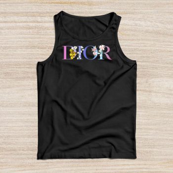 Dior Logo Luxury Flower Unisex Tank Top TTTB2510