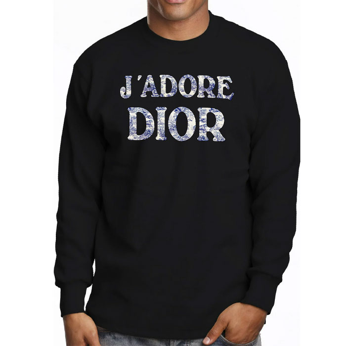 Dior-Logo-Luxury-Mickey-Pluto-Unisex-Kid-Long-Sleeve-Tee-LTB2520-3