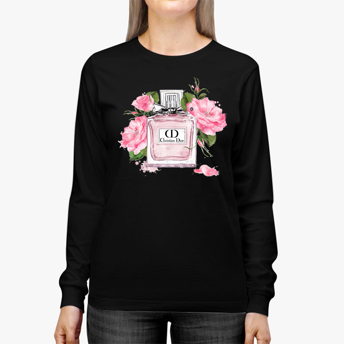 Dior-Logo-Luxury-Miss-Dior-Unisex-Kid-Long-Sleeve-Tee-LTB2512-2