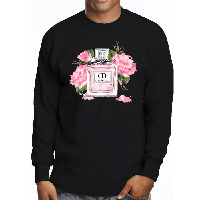 Dior-Logo-Luxury-Miss-Dior-Unisex-Kid-Long-Sleeve-Tee-LTB2512-3