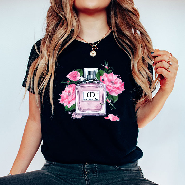 Dior-Logo-Luxury-Miss-Dior-Unisex-T-Shirt-TTB2512-2