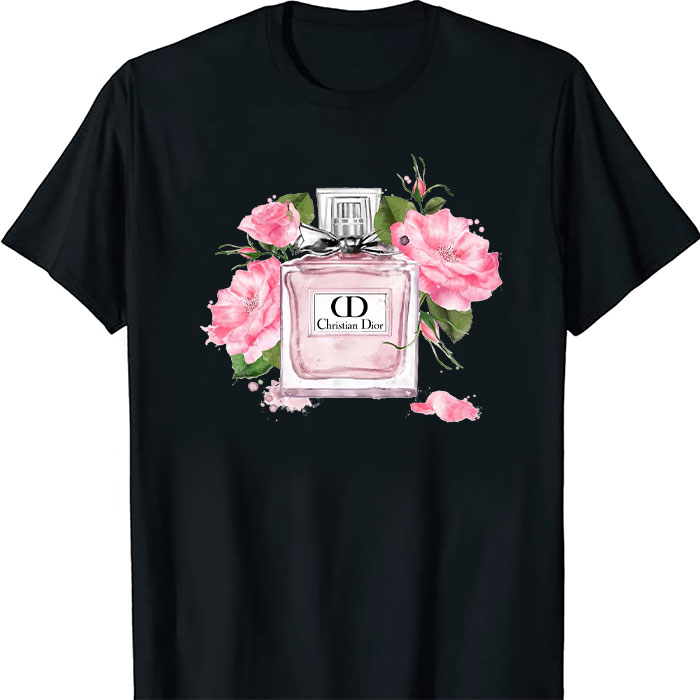 Dior-Logo-Luxury-Miss-Dior-Unisex-T-Shirt-TTB2512 Dior Logo Luxury Miss Dior Unisex T-Shirt TTB2512