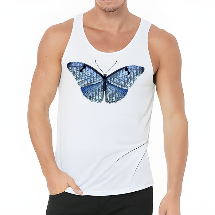 Dior-Logo-Luxury-Pattern-Butterfly-Unisex-Tank-Top-TTTB2513-1