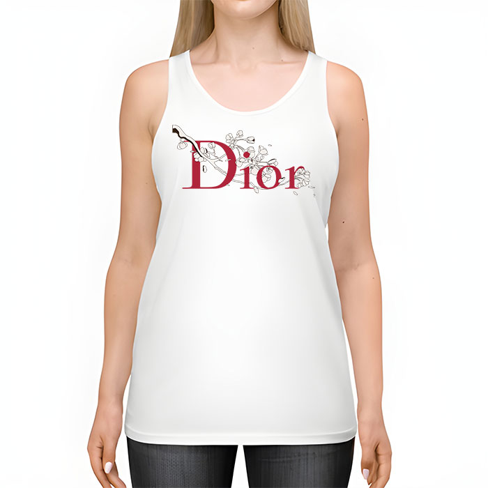 Dior-Logo-Luxury-Sakura-Flower-Unisex-Tank-Top-TTTB2511-3