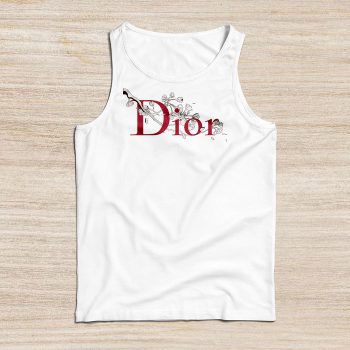 Dior Logo Luxury Sakura Flower Unisex Tank Top TTTB2511