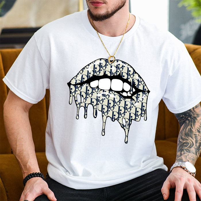 Dior-Logo-Luxury-Sexy-Lips-Unisex-T-Shirt-TTB2508-2
