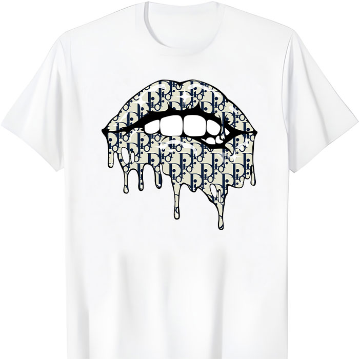 Dior-Logo-Luxury-Sexy-Lips-Unisex-T-Shirt-TTB2508 Dior Logo Luxury Sexy Lips Unisex T-Shirt TTB2508