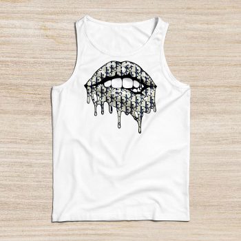 Dior Logo Luxury Sexy Lips Unisex Tank Top TTTB2508
