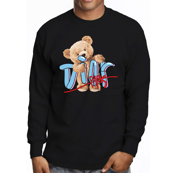 Dior-Logo-Luxury-Teddy-Bear-Unisex-Kid-Long-Sleeve-Tee-LTB2514-3