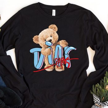 Dior Logo Luxury Teddy Bear Unisex & Kid Long Sleeve Tee LTB2514