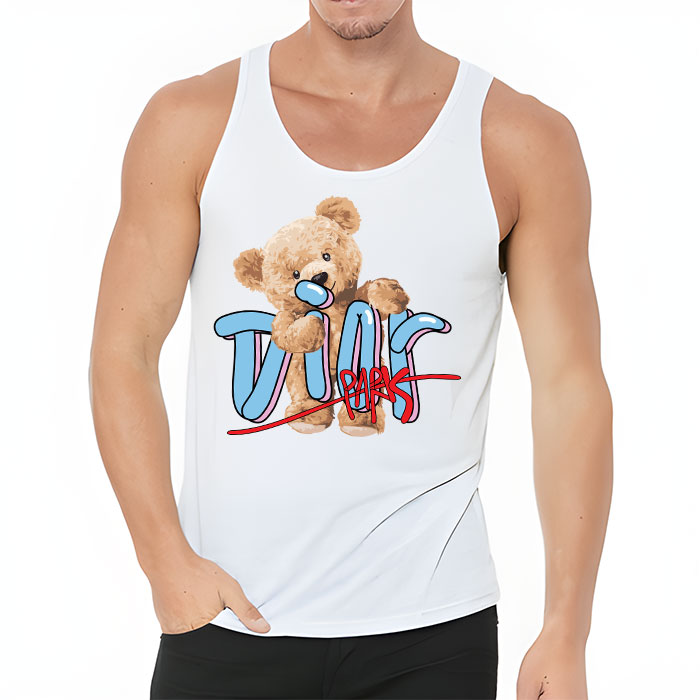Dior-Logo-Luxury-Teddy-Bear-Unisex-Tank-Top-TTTB2514-1