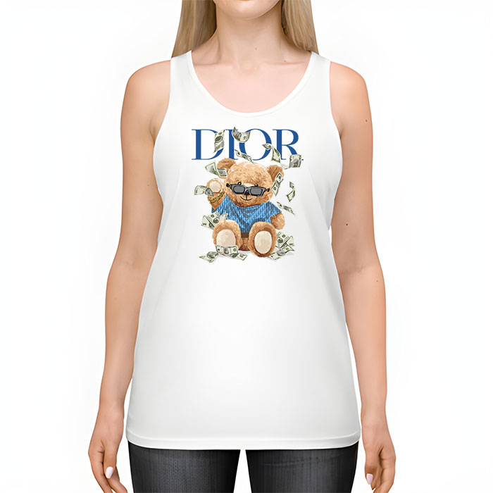 Dior-Logo-Luxury-Teddy-Bear-Unisex-Tank-Top-TTTB2515-3