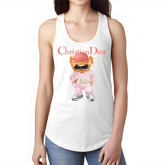 Dior-Logo-Luxury-Teddy-Bear-Unisex-Tank-Top-TTTB2516-2