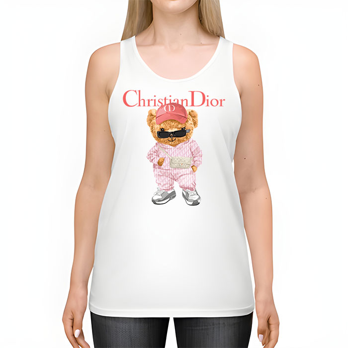 Dior-Logo-Luxury-Teddy-Bear-Unisex-Tank-Top-TTTB2516-3
