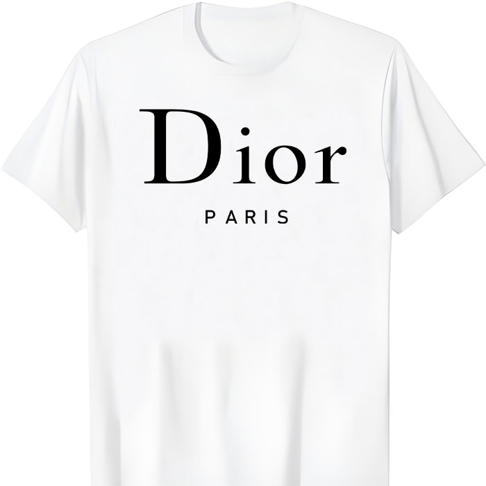 Dior-Logo-Luxury-Unisex-T-Shirt-TTB2536 Dior Logo Luxury Unisex T-Shirt TTB2536