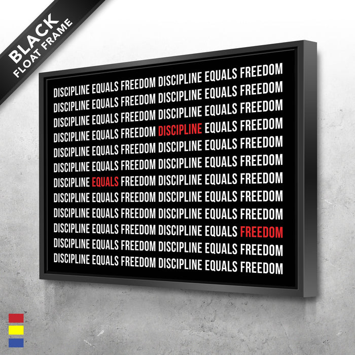 Discipline-Equals-Freedom-the-Key-to-Achieving-True-Independence-Canvas-Poster-Print-Wall-Art-Decor-1