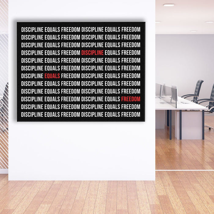 Discipline-Equals-Freedom-the-Key-to-Achieving-True-Independence-Canvas-Poster-Print-Wall-Art-Decor-2