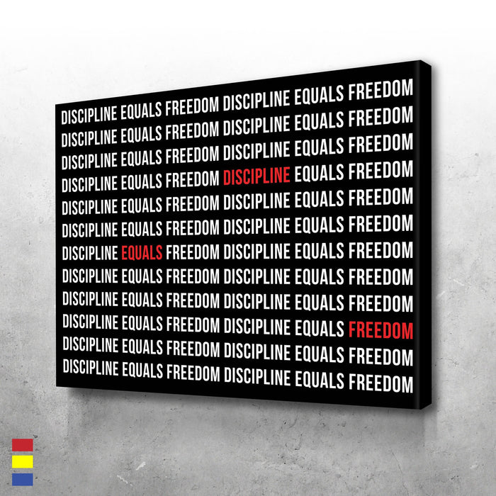 Discipline-Equals-Freedom-the-Key-to-Achieving-True-Independence-Canvas-Poster-Print-Wall-Art-Decor Discipline Equals Freedom the Key to Achieving True Independence Canvas Poster Print Wall Art Decor