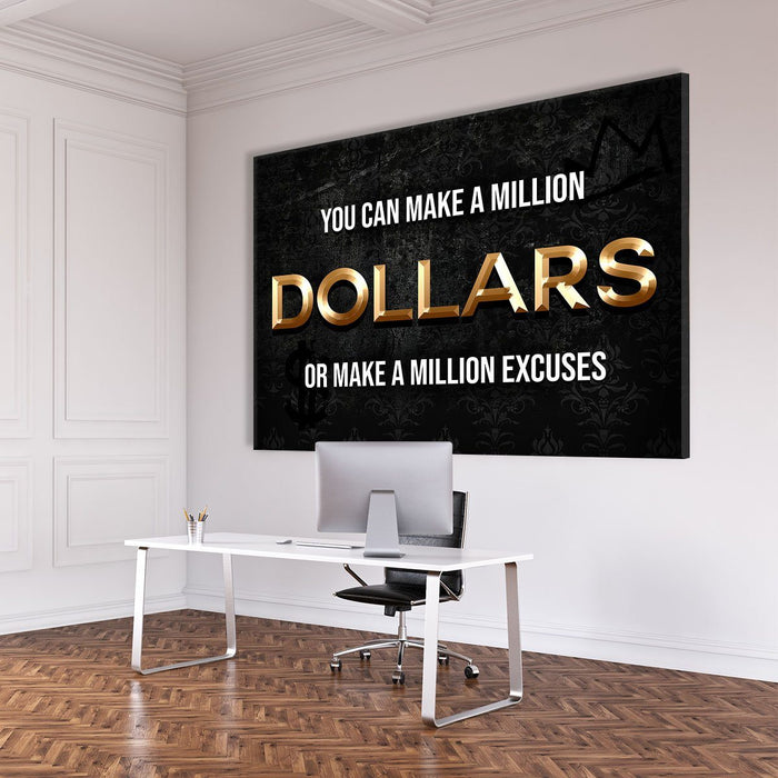 Earnings-Over-Excuses-Wall-Art-Motivational-Canvas-Poster-Print-Wall-Art-Decor-Art-Home-Decor-3