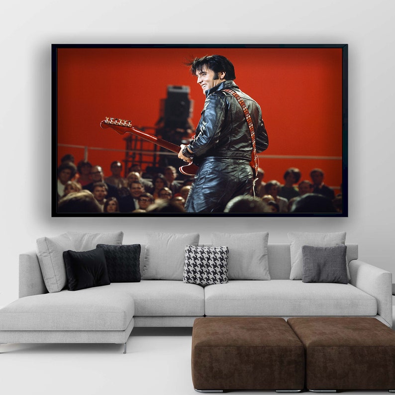Elvis-Presley-Canvas-American-Singer-in-Red-Background-Poster-Wall-Art-Decoration-Print-Elvis-Presley-Wall-Art-Print-2