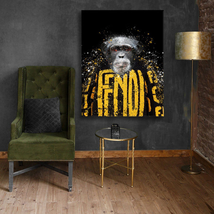 FF-Chimp-and-Vibrant-Colors-in-Luxury-Artwork-Fendi-Canvas-Poster-Print-Wall-Art-Decor-3