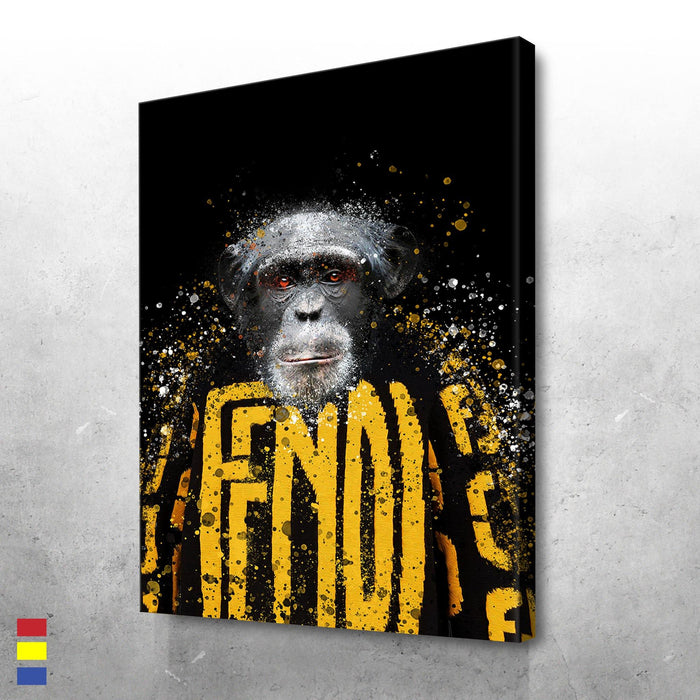 FF-Chimp-and-Vibrant-Colors-in-Luxury-Artwork-Fendi-Canvas-Poster-Print-Wall-Art-Decor FF Chimp and Vibrant Colors in Luxury Artwork Fendi Canvas Poster Print Wall Art Decor
