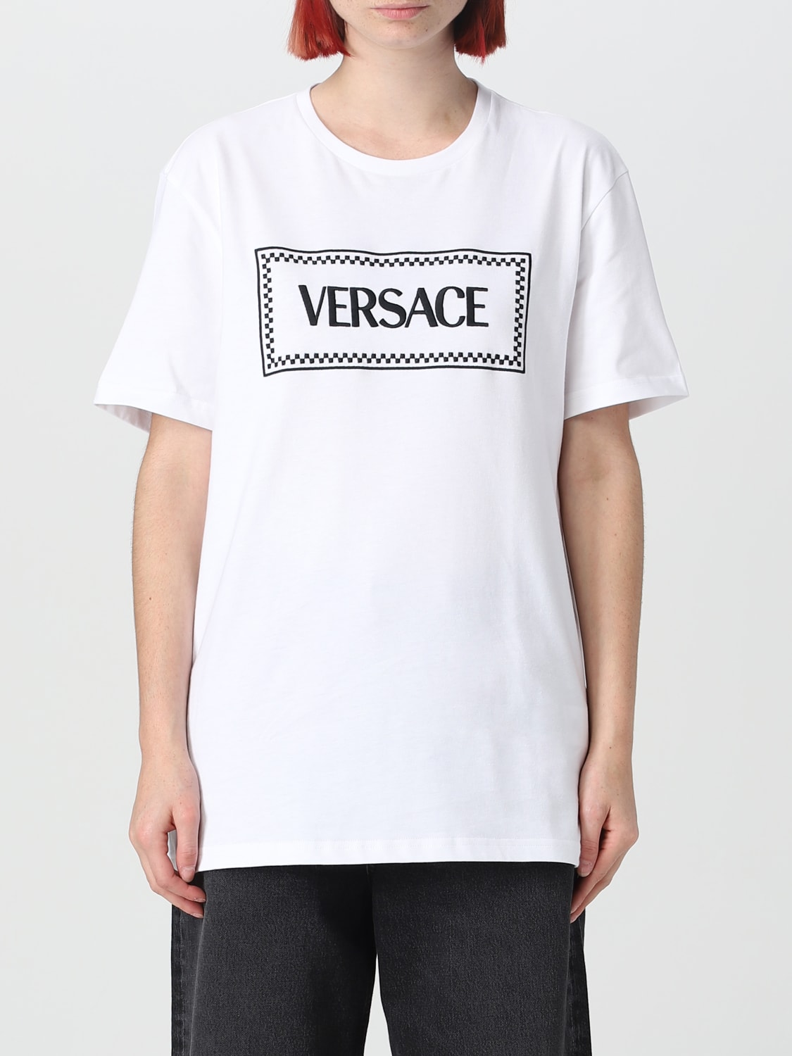 Fashion-Name-Tag-Versace-Cotton-Tee-Unisex-T-Shirt-FTS150 Fashion Name Tag Versace Cotton Tee Unisex T-Shirt FTS150