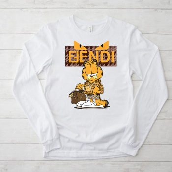 Fendi Diabolic Eyes Garfield Unisex & Kid Long Sleeve Tee LTB2542