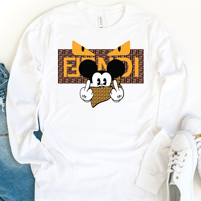 Fendi-Diabolic-Eyes-Mickey-Mouse-Unisex-Kid-Long-Sleeve-Tee-LTB2553-1