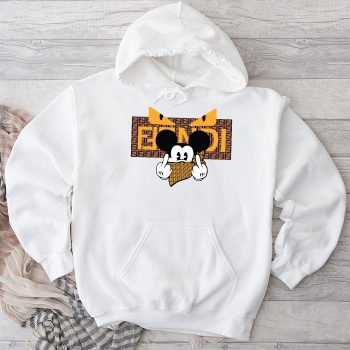 Fendi Diabolic Eyes Mickey Mouse Unisex Pullover Hoodie HTB2553
