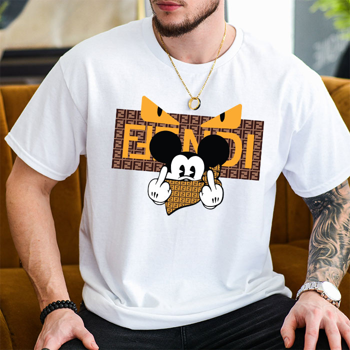 Fendi-Diabolic-Eyes-Mickey-Mouse-Unisex-T-Shirt-TTB2553-2