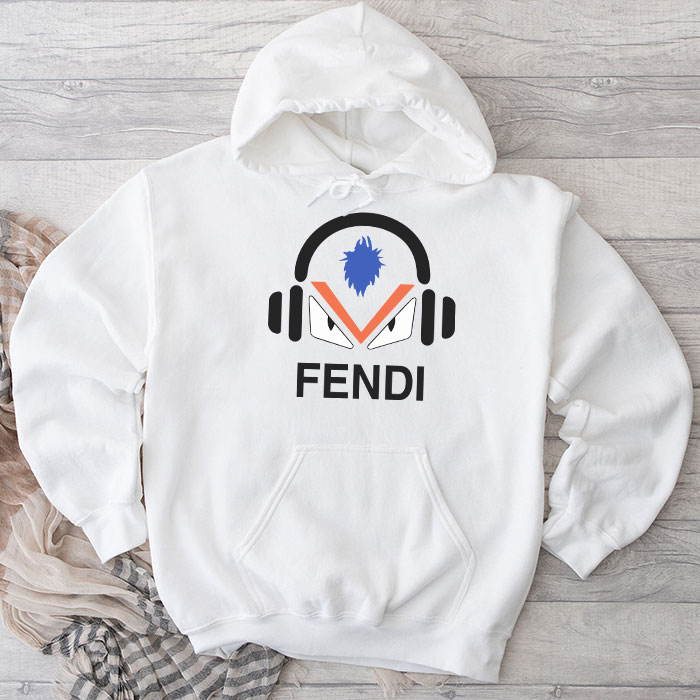 Fendi-Dj-Monster-Unisex-Pullover-Hoodie-HTB2552 Fendi Dj Monster Unisex Pullover Hoodie HTB2552