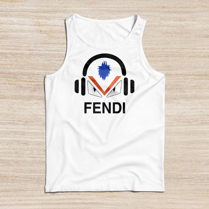 Fendi-Dj-Monster-Unisex-Tank-Top-TTTB2552 Fendi Dj Monster Unisex Tank Top TTTB2552