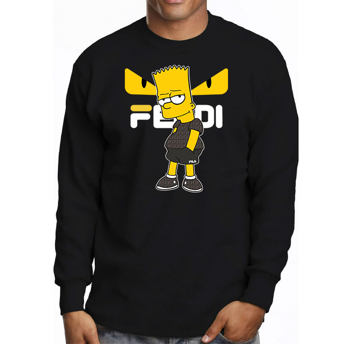 Fendi-Fila-Diabolic-Eyes-Simsom-Unisex-Kid-Long-Sleeve-Tee-LTB2550-2