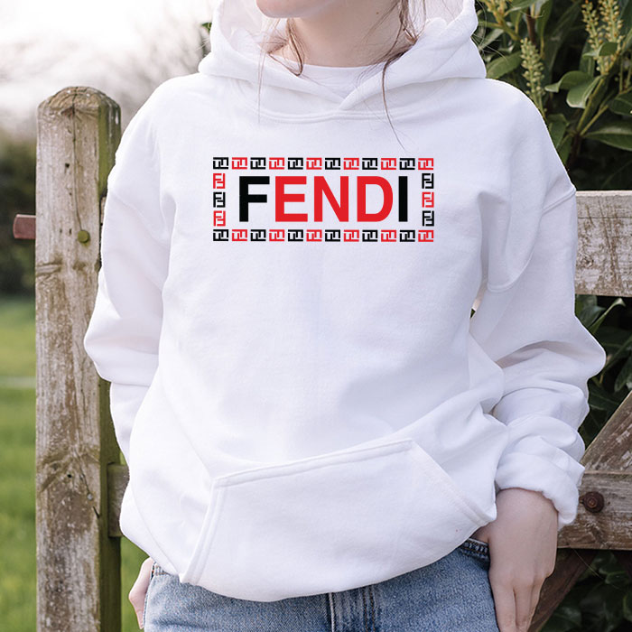 Fendi-Logo-Unisex-Pullover-Hoodie-HTB2521-1